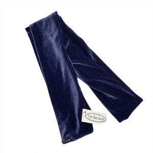 NWT Frieze Indigo Velour Scarf Original Creation